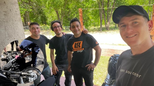 Robaron y destruyeron motos a un grupo de jóvenes que había llegado desde Santa Fe a San Antonio de Arredondo