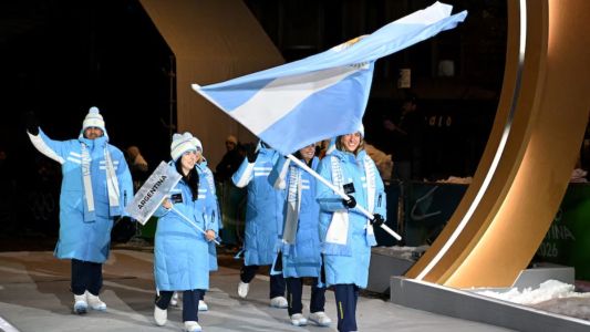 Argentina presente en la apertura de los JJOO de invierno de Milán-Cortina 2026