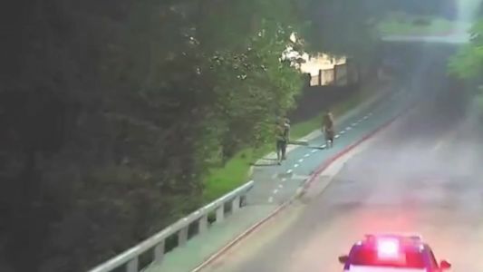 Cámaras del 911 detectan robo de una reja en Colinas del Cerro y detienen a dos hombres