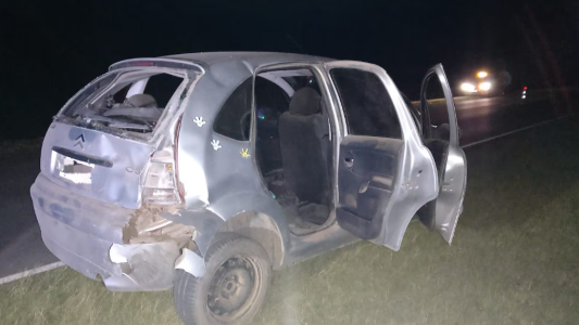 Fatal accidente: un motociclista de 29 años murió tras impactar contra un auto la ruta E-52