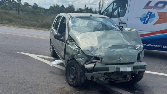 Fatal choque en ruta provincial 6: una mujer perdió la vida y un hombre está grave