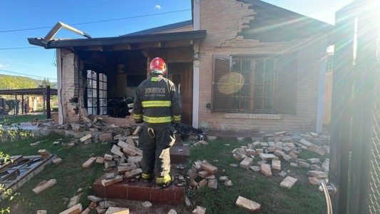 Explosión en una vivienda de Villa Carlos Paz dejó a un hombre herido grave