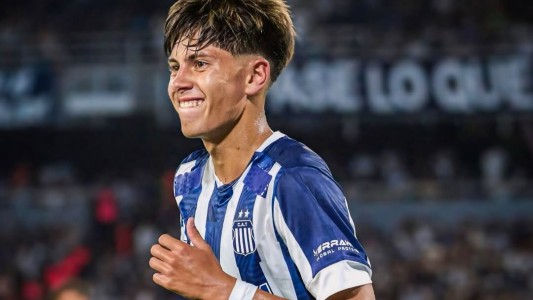 Con solo 17 años, Giovanni Baroni fue titular en Talleres y dejó una gran imagen