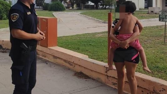 Hallaron sano y salvo a un niño de 4 años que se había perdido en Villa de Soto