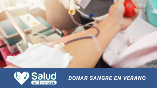 Donar sangre en verano