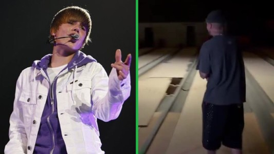 Justin Bieber volvió al bowling donde grabó “Baby” y desató una ola de nostalgia