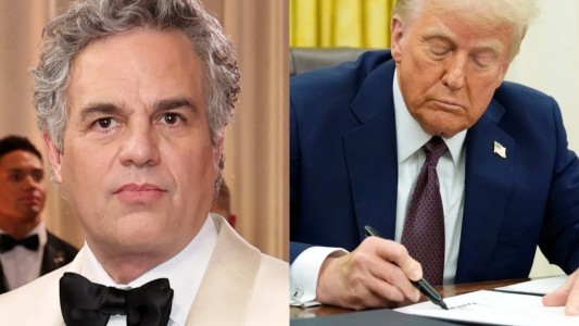 Mark Ruffalo protestó contra Donald Trump en los Golden Globes: "Es el peor ser humano que existe"