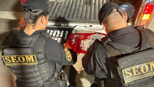 Un megaoperativo en cuatro barrios terminó con tres detenidos y droga millonaria