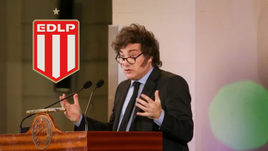 Milei intervino en la disputa entre Estudiantes y la AFA con un mensaje contundente