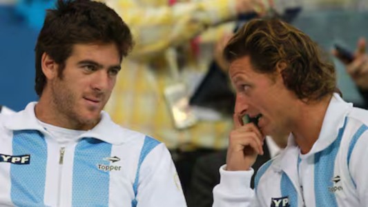 Nalbandian reavivó la polémica contra Del Potro por la final de la Copa Davis 2008