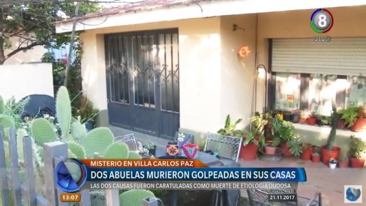 Investigan la muerte de dos abuelas en Villa Carlos Paz