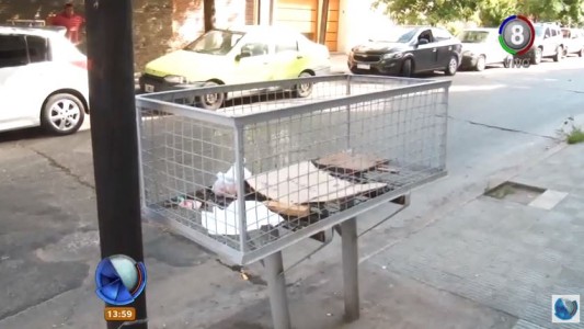 Encontraron a un bebé sin vida en un cesto de basura