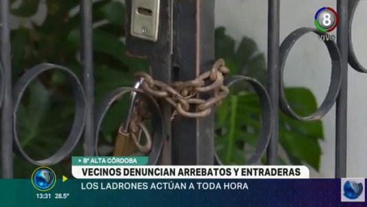 Inseguridad en Alta Córdoba: Vecinos aseguran que la zona está liberada