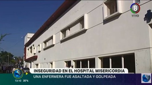 Inseguridad en el Misericordia: Robaron y golpearon a una enfermera