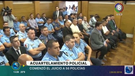 Comenzó el juicio por el acuartelamiento policial ocurrido en 2013