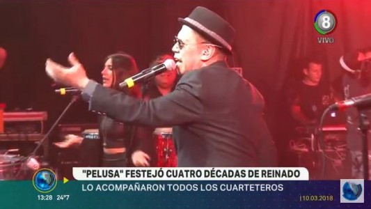 "Pelusa" festejó sus 40 años de reinado