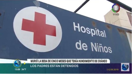 Anisacate: Murió Martina, la beba presuntamente maltratada por sus padres