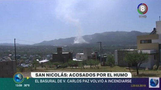 San Nicolás: Sigue la preocupación por la quema del basural