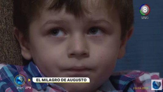 "Señor, la vida de mi hijo está en tus manos" El milagro de Augusto