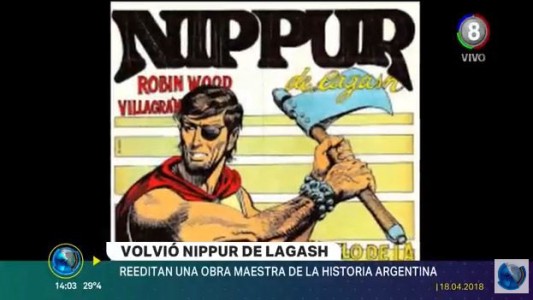 La clásica historieta Argentina, Nippur de Lagash, vuelve a los kioscos