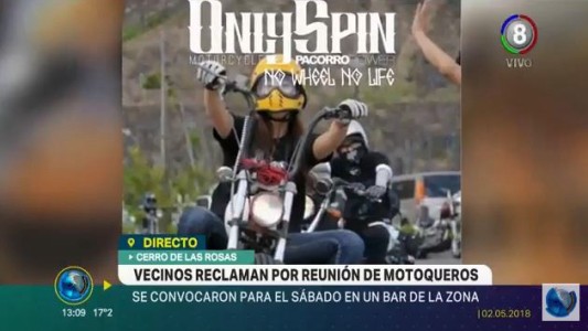 Vecinos de la Tejeda se oponen a un encuentro de motoqueros