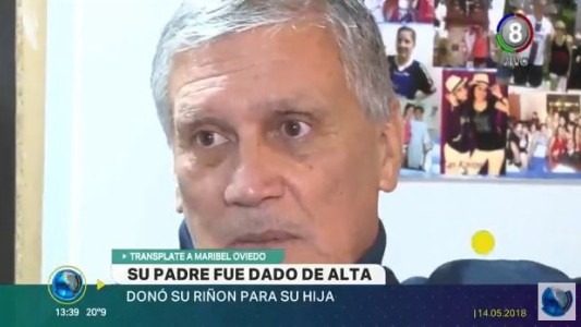 Dieron de alta a Ernesto Oviedo: "Me siento realizado, fue un deber cumplido"