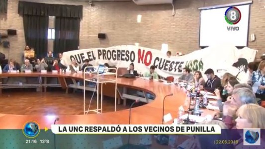 Vecinos de Punilla conformes con el pronunciamiento de la UNC