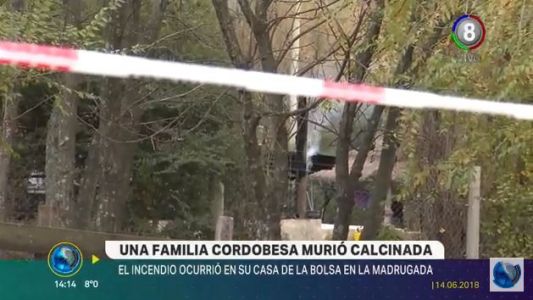 Incendio en La Bolsa: Una familia murió calcinada