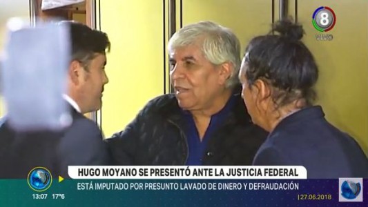 Hugo Moyano en Tribunales Federales: "No recuerdo cuánto pagué por los terrenos"