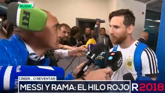 El mundo habla del "Hilo Rojo" de Messi y Rama
