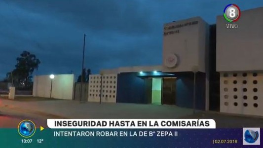 Insólito: Intentaron robar en el patio de la comisaría