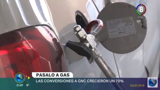 Con las subas en los precios de la nafta, aumentó la demanda del GNC