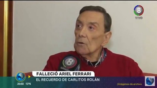 Carlitos Rolán recordó al "Triunfador" Ariel Ferrari