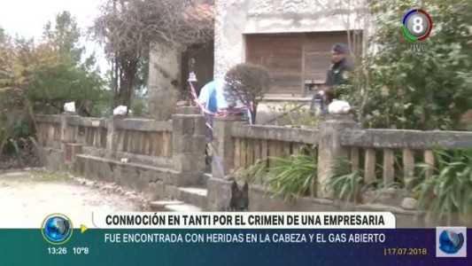Conmoción en Tanti por el crimen de una empresaria