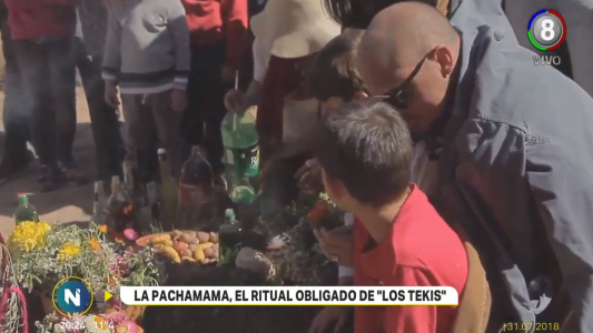 La Pachamama, el ritual de Los Tekis