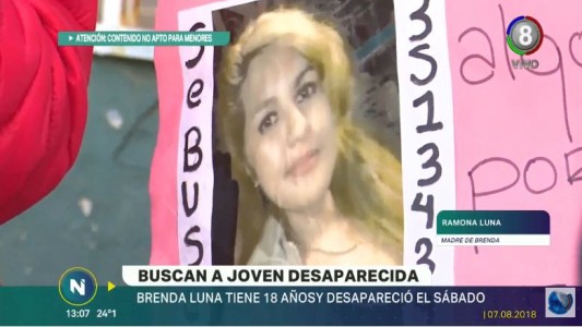 Buscan a Brenda, una joven desaparecida desde el sábado