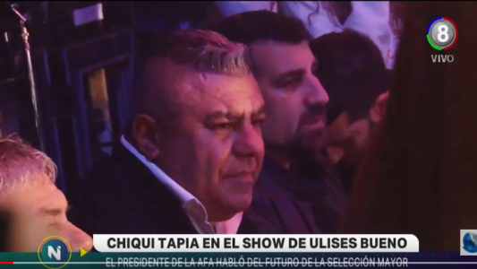 "Chiqui” Tapia habló con Teleocho Noticias