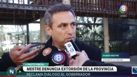 Pacto fiscal, Mestre denuncia extorsión de la provincia