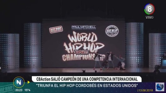 Cordobeses campeones mundiales del Hip Hop