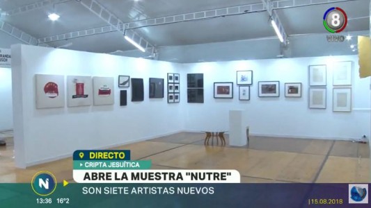 En la Cripta Jesuítica, abre la muestra "Nutre"