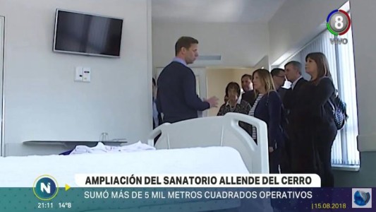 El Sanatorio Allende del Cerro inaugura su ampliación final