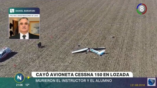 Investigan la causa de la tragedia aérea en Lozada
