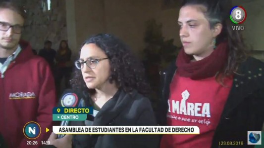 Descartan toma en la facultad de derecho: Afirman que es una asamblea pacífica