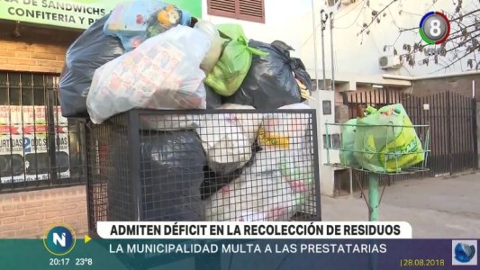 El municipio admitió que la recolección de residuos es irregular