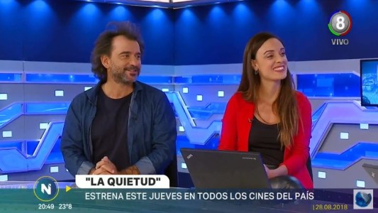 Pablo Trapero en Teleocho Noticias a días del estreno de "La Quietud"