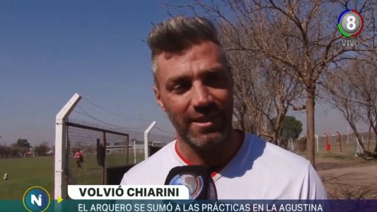 Volver a casa: Julio Chiarini se sumó a Instituto