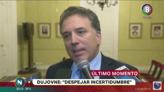 Dujovne confirmó el acuerdo con el FMI para "reforzar el desembolso de fondos"