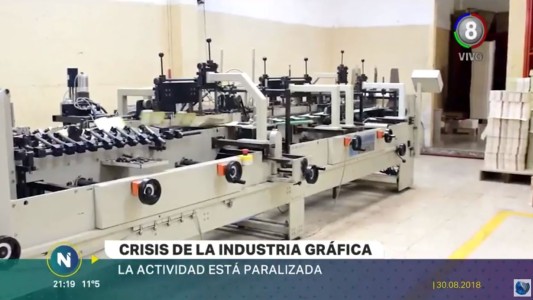 La crisis golpea a la industria gráfica