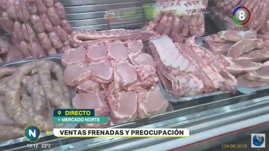 Caen las ventas en el Mercado Norte  y crece la preocupación