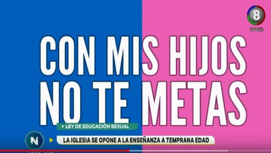 Ley de educación sexual, la iglesia se opone a la enseñanza a temprana edad